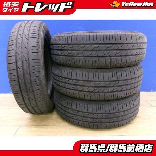 クロスビー　夏タイヤ　四本一口販売2/4 クロスビー 中古 夏タイヤ 4本 8分山 175/60R16 82H ECOFINE エコ
