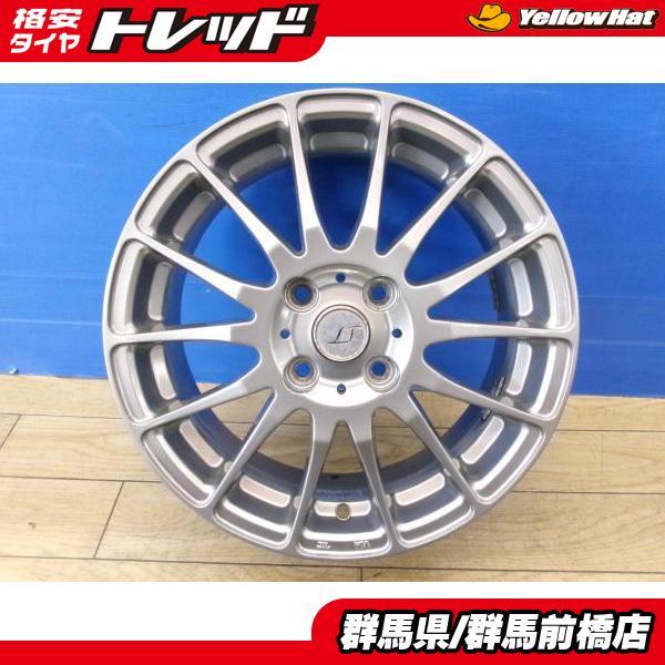 フィット 中古 4本 社外 アルミホイール 15インチ 6J ET50 4H-100
