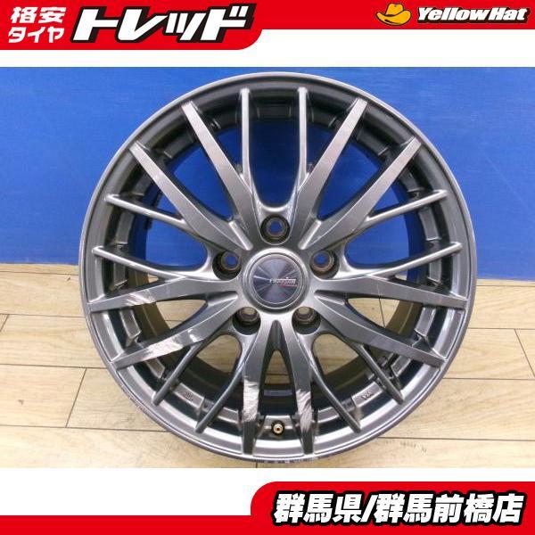 ジューク 中古 アルミ 4本 Weds ravrion RM01 16インチ 6.5J ET38 5H