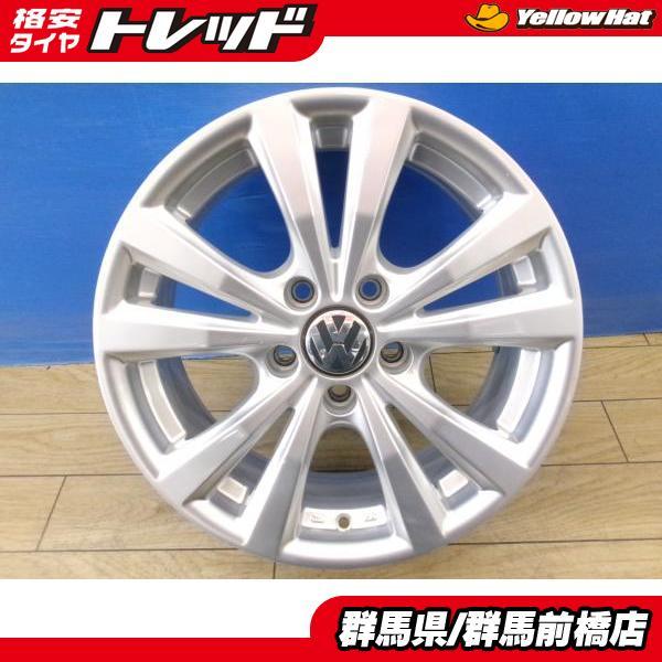ティグアン シャラン 中古 専用 社外 アルミ 4本 AGA Dorf 16インチ 6.5J ET30 5H-112 57.1mm アウディ フォルクスワーゲン