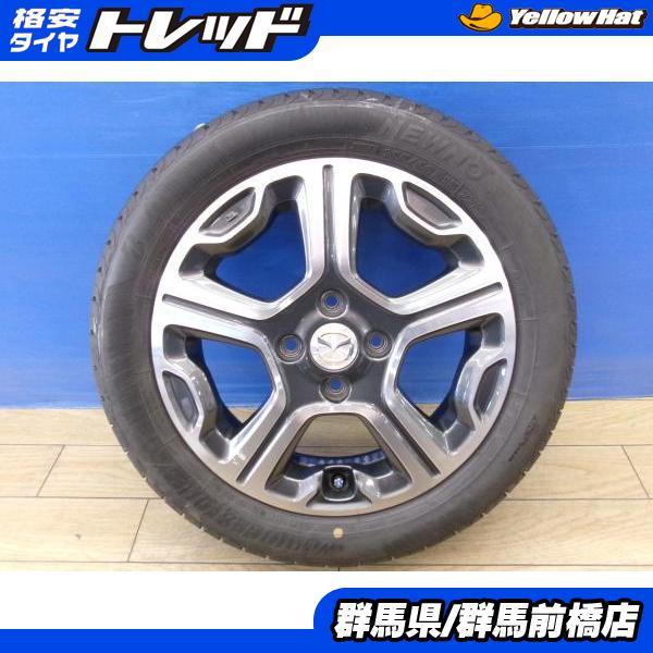 DUNLOP（ダンロップ） ワゴンR 流用 新品 冬タイヤ 4本 中古 フレア 