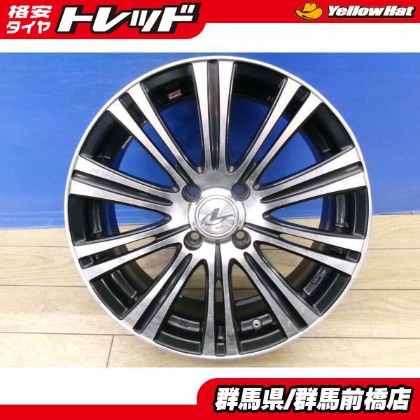 クロスビー ライズ 中古 4本 社外 アルミホイール Weds Leonis TX 16 
