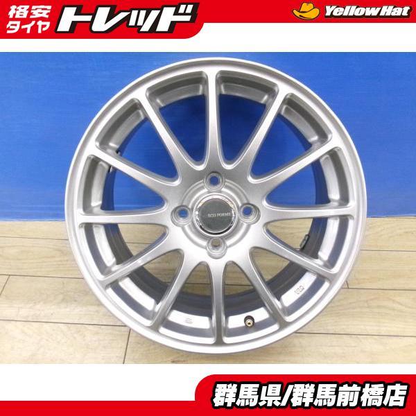 フィット シャトル 中古 4本 ブリヂストン ECOFORME SE-12 16インチ