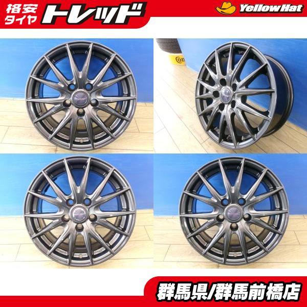 プリウスα 中古 4本 社外 アルミ Weds VELVA SPORT2 トヨタ専用 16