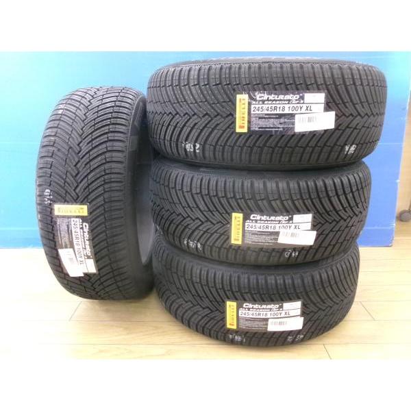 在庫品 2026年製 新品 オールシーズン ピレリ 4本 245/45R18 Cinturato ALL SEASON SF3 Eクラス W213 スカイライン5シリーズ G30 前橋