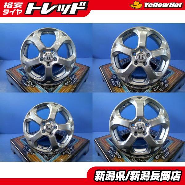 中古ストリーム純正アルミホイール 1760+55 5H PCD114.3】ホンダ 
