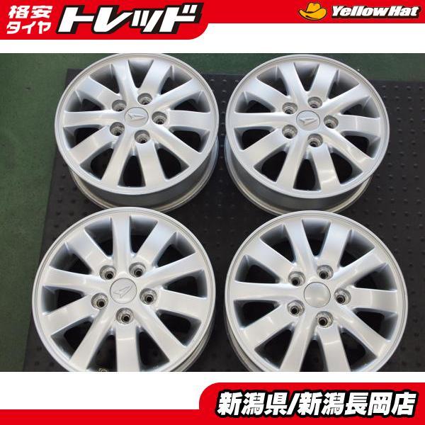 特売格安】ダイハツ純正15インチ ホイールセット 5スポーク