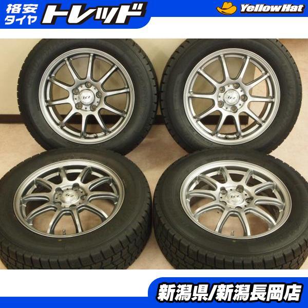 215/60R16グッドイヤーICENAVI7スタッドレスタイヤ中古品4本セット中古 