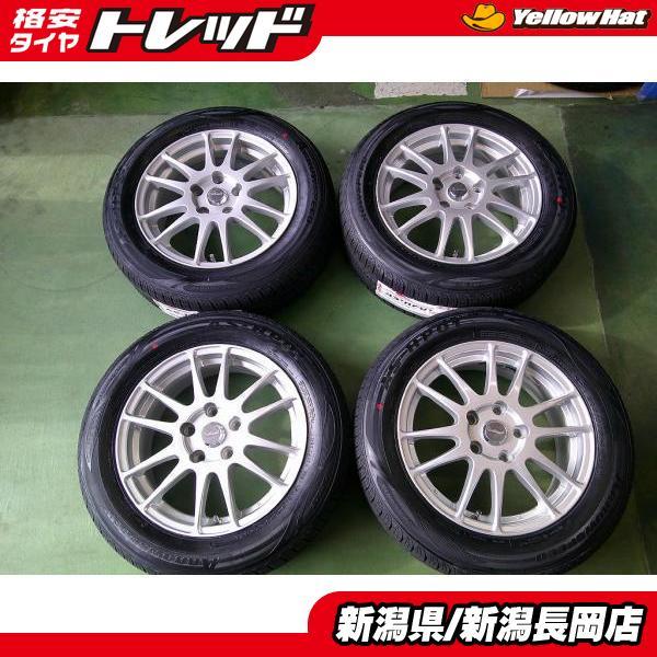 新品夏タイヤセット ［アロースピード HP01 205/60R16］［社外アルミ