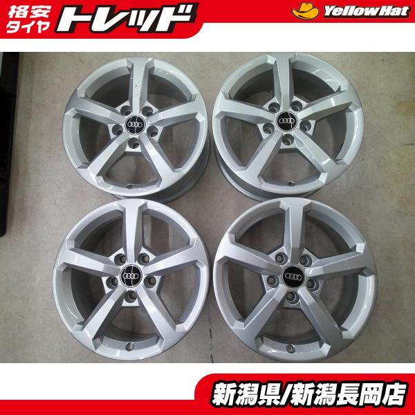アウディQ2 純正アルミ スタッドレス8分山 16インチ アウディ Q2