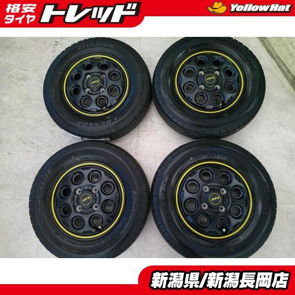 DUNLOP（ダンロップ） クリッパー/キャリイ 中古夏タイヤセット 