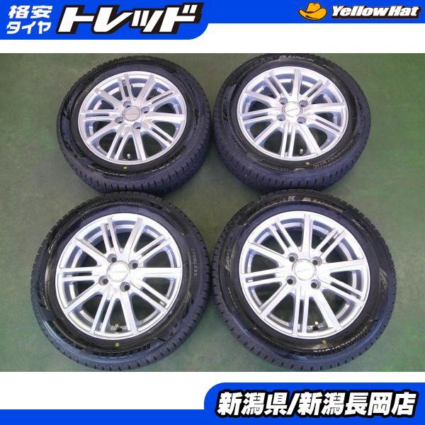［取り引き中］ホンダ　N-BOX ライフ N-WGN 他軽自動車　155/65R14 スタッドレス　ブリヂストン　VRX  ホイール付き　溝あり BRIDGESTONE（ブリヂストン） N-BOX/N-ONE/N-WGN等に 国産2025年製中古