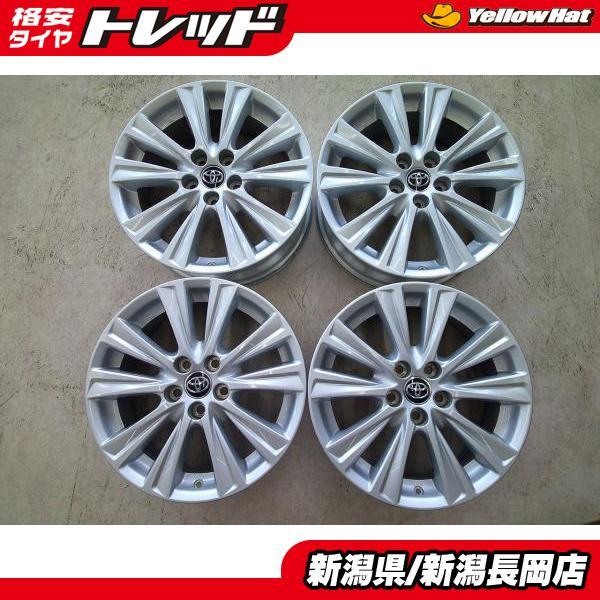30系アルファード等に 中古トヨタ純正ホイール 18インチ7.5J+45 5穴