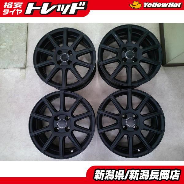MAZDA2/ヴィッツ/スイフト等に 6.5J+43PCD100 中古16インチアルミ 