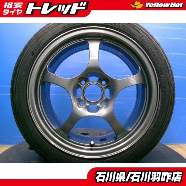 軽カー】6.5J！引っ張り！ PADINAC SK 15インチ 【6.5+40】 ロード