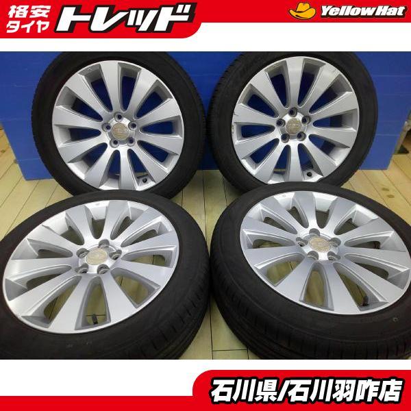 エクシーガ レガシイB4 215/50R17 夏タイヤ YOKOHAMA ブルーアース AE50 スバル レガシイ純正 17インチ 7.5J +55 5H100