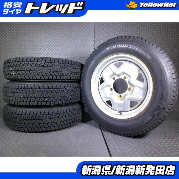 バリ溝！早いもの勝ち！ジムニー用 純正アルミ付夏タイヤ BS製175/80R16