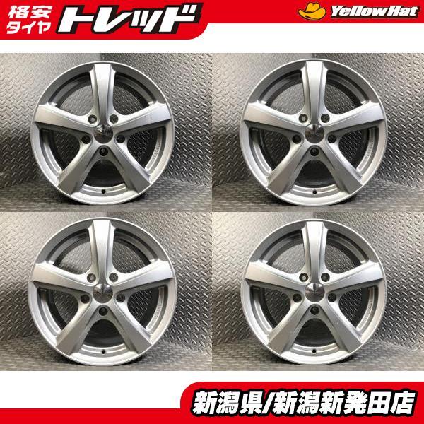 中古4本セット】ENKEI RIVAZZA 7J-16 +50 114.3 5H インサイト