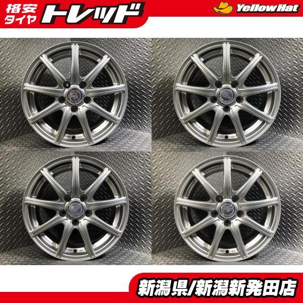 中古4本セット】社外アルミホイール RACING FORCE 6.5J-16 +38 114.3 