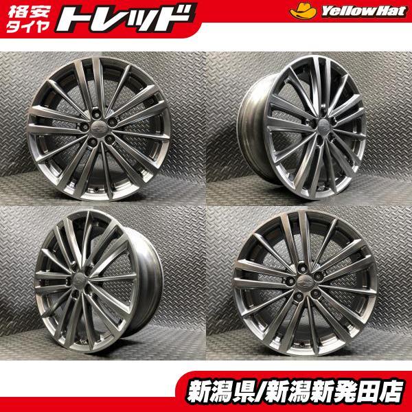 中古4本セット】スバル純正 GJ インプレッサ純正 17×7J +48 5H