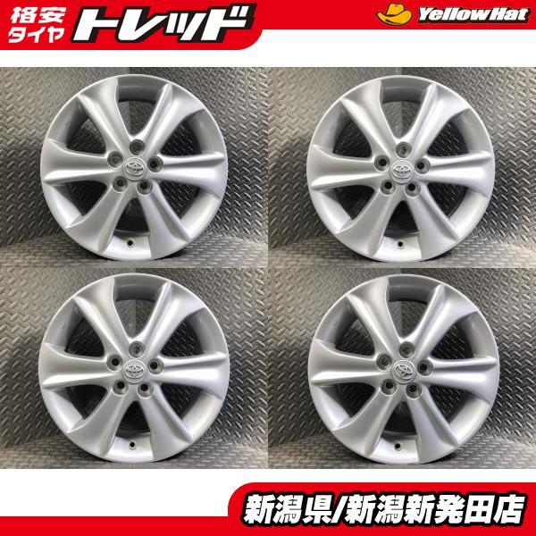 中古ホイール4本セット】トヨタ ラクティス純正 5.5J-16 +39 100 5H