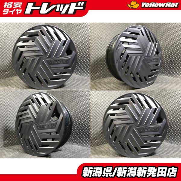 中古ホイール4本セット】日産 ノートE13 純正 5.5J-16 +50 100 4H