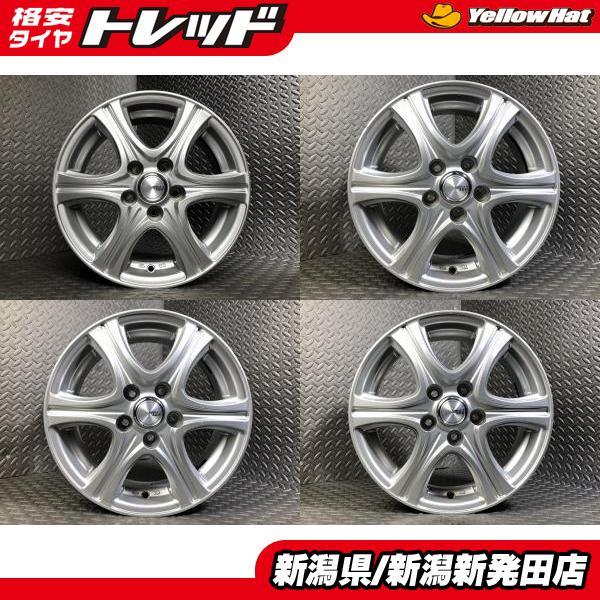 中古ホイール4本セット】社外 TOPY SIBILLA XS-6 5.5J-14 +45 100 4H