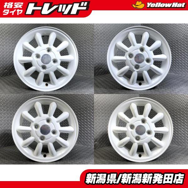 スズキ ラパン 純正中古アルミホイール 13インチ4本 送料込み 中古