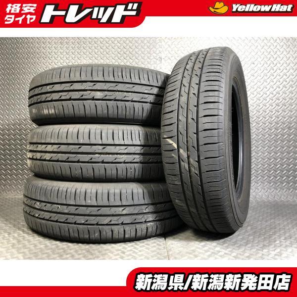 2025年製 中古夏タイヤ4本セット】イエローハット ECO FINE 175/70R14
