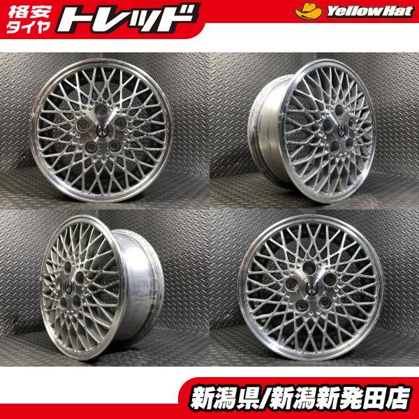 中古ホイール4本セット】トヨタ GX81 マーク2 純正 6-15+50 5H114.3 15