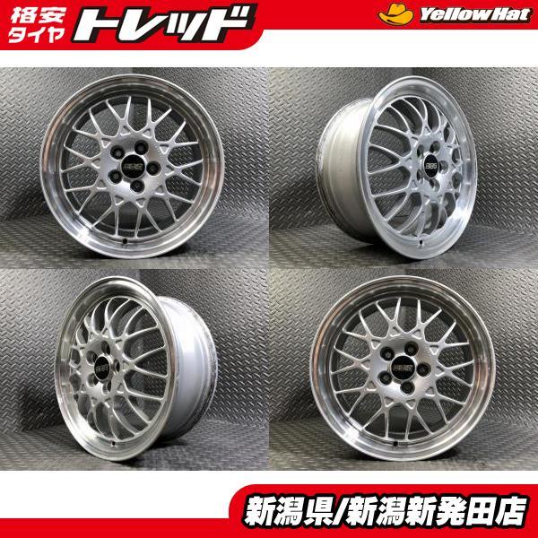 中古ホイール4本セット】BBS レガシィ純正オプション 6.5J-16 +55 100 