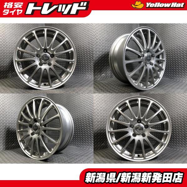 中古】ECO FORME 7J-17 +45 114.3 5H 4本セット ブリヂストン エコ