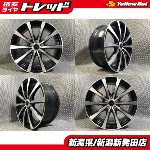 中古】社外 Weds Galeria GS01 18×7J +50 5H 114.3 トヨタ用平座ナット 