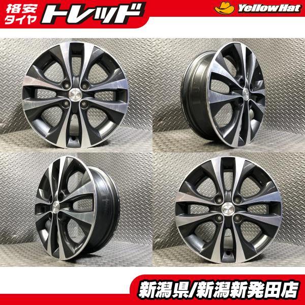 フレア 中古 マツダ 純正 アルミ ホイール 15インチ 4.5J ET45 4H 100 スペーシア ハスラー アルト スマイル ソリオ 流用におすすめ 発　