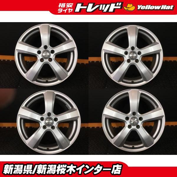 中古】 GRASS 7.5J-18 +48 114.3 5H 18インチ ホイール RAV4 