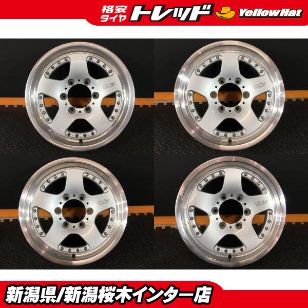 中古】CV928 アルミホイール ブリヂストン 7J 16インチ +25 139.7 6穴 