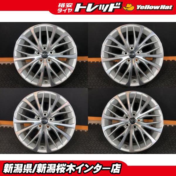70カムリ【中古ホイール】TOYOTA 純正 8J-18 +50 114.3 5H C-HR