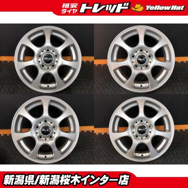 パジェロミニ等に【中古ホイール】ZACK 5.5J-15 +45 114.3 5H キックス