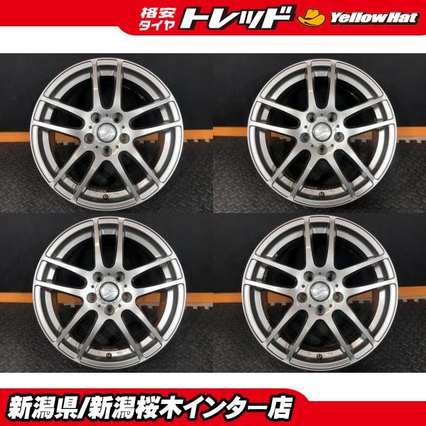 アルファード【中古ホイール4本セット】STRANGER 7J-17 +38 114.3 5H 