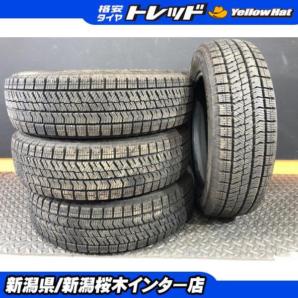 未使用新品スタッドレスBlizzak VRX2 155/65R14 4本セット BRIDGESTONE（ブリヂストン） N-BOX【中古スタッドレスタイヤ4本セット