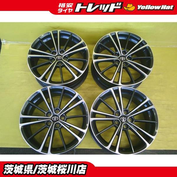 86 BRZ 中古アルミ 86純正 17インチ 7.0J +48 5H PCD100 4枚SET 純正 