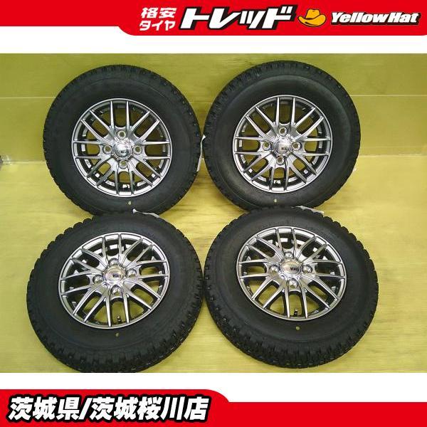 BRIDGESTONE（ブリヂストン） 新品SET ハイゼット キャリィ 12インチ 