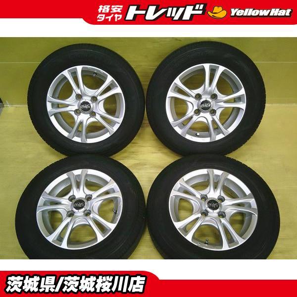 グッドイヤー（GOODYEAR） N-BOX プレオ 中古アルミ 13インチ 4.0J +45 