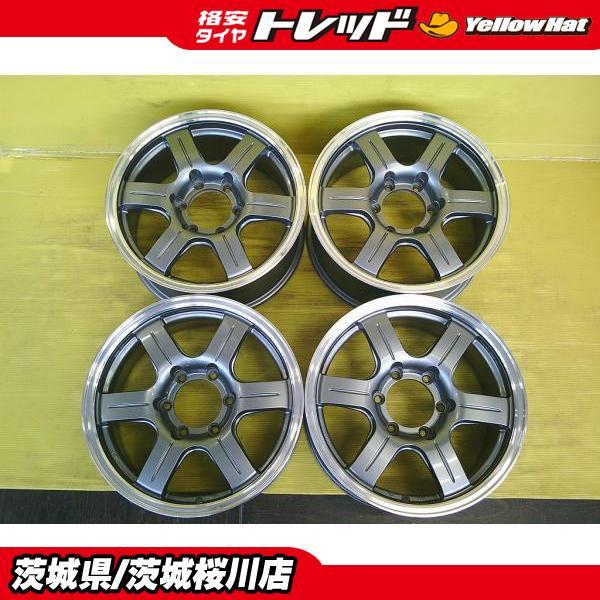 ランクル プラド 150系 中古アルミ M.I.C M690 17インチ 7.5J +25 6H