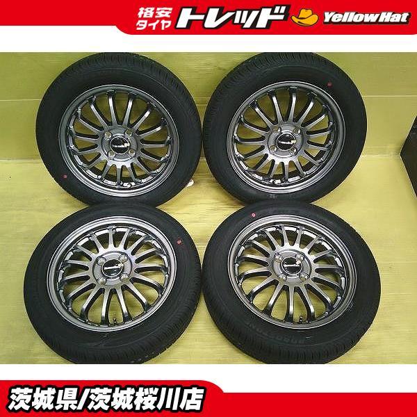 BRIDGESTONE（ブリヂストン） 新品夏SET 新品アルミ + NEWNO 155/65R14