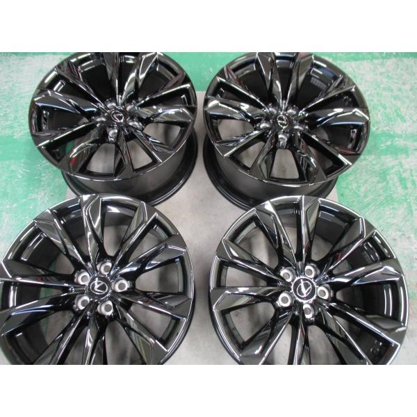 レクサス 現行 LS500 後期 Fスポーツ ブラックスパッタリング塗装 純正