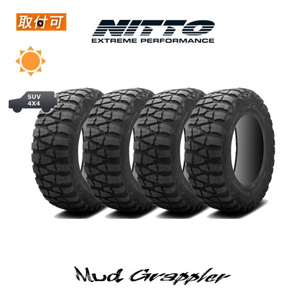 NITTO ニットー Mud Grappler 38X15.50R20 125Q サマータイヤ 4本