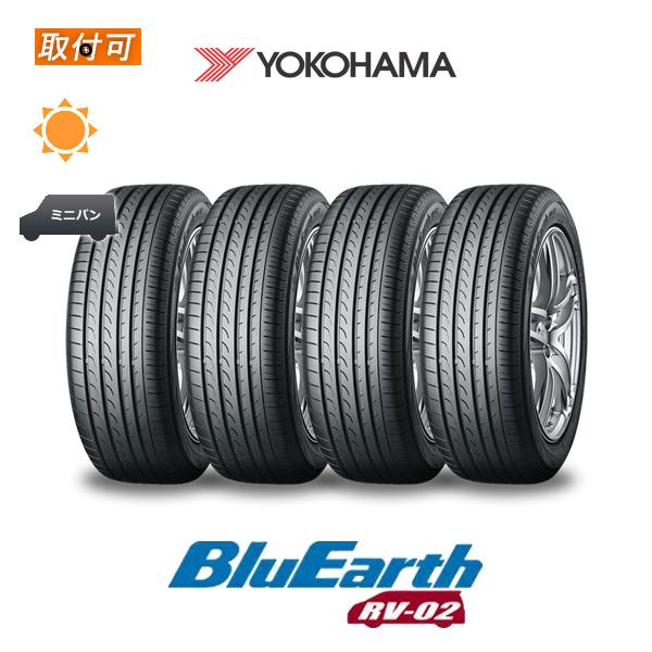 ヨコハマ BluEarth RV-02 225/45R18 95W XL サマータイヤ 4本セット