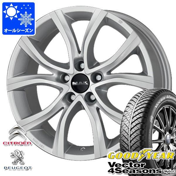 シトロエン ベルランゴ用 オールシーズンタイヤ グッドイヤー ベクター 4シーズンズ ハイブリッド 215/50R17 95H XL MAK アンチバス