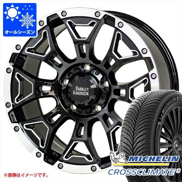 ジープ グランドチェロキー WK系用 オールシーズンタイヤ ミシュラン クロスクライメート3 265/60R18 110H バークレイハードロック エルバート